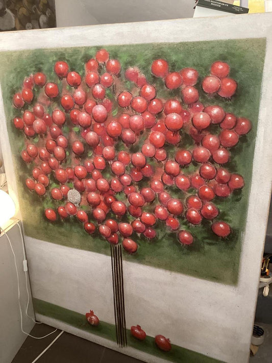 Pomegranate (Large), Xanthi Ioannidou, 120x150 cm